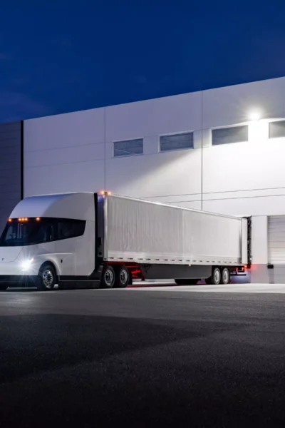 Tesla Semi Trucks Roll Out